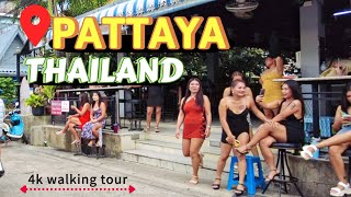 Discovering Pattayas Vibrant Streets A Spectacular 4K Walking Tour pattaya [upl. by Arral154]