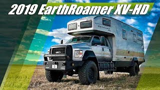 2019 EarthRoamer XVHD Ford F750  Ultra Luxury Off Road Motorhome [upl. by Anastos498]