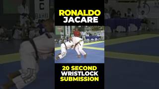 Ronaldo Jacare NASTY Wristlock shorts [upl. by Yboj]