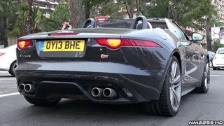 Jaguar FType V8 S LOUD Accelerations Sound [upl. by Blaine486]