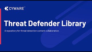 Threat Defender Library [upl. by Dnalor19]