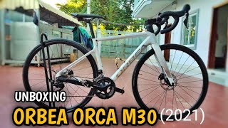 ORBEA ROAD BIKE UNBOXING ORCA 2021 [upl. by Refinej]