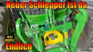 Endlich ist er da John Deere 6R 185 [upl. by Aiepoissac]