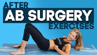 Ab Surgery Exercises  Fitness Routine for Post Abdominal Surgery HIGHLY RECOMMENDED [upl. by Eirahs]