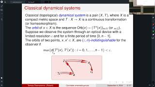 Countable amenable groups tilings multiorders and orbit equivalence [upl. by Gridley518]