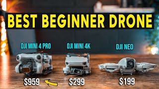 DJI Mini 4 Pro vs Mini 4K vs Neo  BEST BEGINNER DRONE 2024 [upl. by Gaskins]