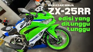 Kawasaki ninja ZX25 RR  akhirnya ikut anniversary [upl. by Aicinad]