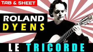 TABSheet Le Tricorde No19 of 100 de Dyens by Roland Dyens PDF  Guitar Pro  MIDI [upl. by Nylirek]