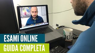 ESAMI ONLINE come funzionano e come affrontarli da vero PRO [upl. by Ahsienek331]