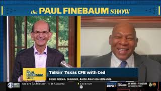 Texas footballs Vandy challenge Cedric Goldens tells Paul Finnebaum the pressure is on Quinn Ewers [upl. by Nebur]