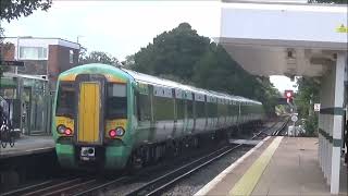 Trains at Polegate Station 25th August 2024 [upl. by Darreg]