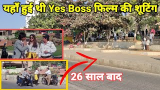 Yes Boss Film ki Shooting Location  Mannat house ke Samne Sharukh Khan MLT yesboss shooting srk [upl. by Savanna]