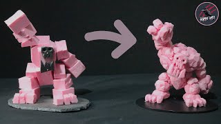 BUILD A ROGUE IDOL How To Make Miniatures With Foam  Warhammer Dungeons amp Dragons Star Wars [upl. by Engen]