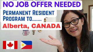 NO JOB OFFER NEEDED IN THIS PR PROGRAM TO ALBERTA CANADA albertacanada canadavisa buhaycanada [upl. by Norah]