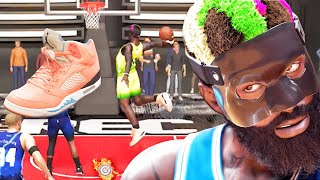 REC TRIPLEDOUBLE IN DJ KHALED JORDANS NBA 2K23 Next Gen Center Gameplay [upl. by Elleval]