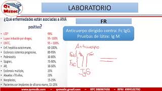 Qx reumatologia  LABORATORIO REUMATOLOGIA [upl. by Harrietta547]