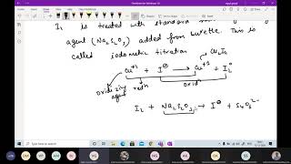 Iodimetric and Iodometric titration [upl. by Naxela315]