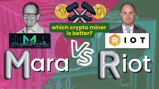 BITCOIN MINING STOCKS CRASHING ⛔️ MARA VS RIOT STOCK PRICE PREDICTION BEST CRYPTO STOCKS TO BUY 🔥 [upl. by Adekam]