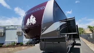 50 AMP FULL BODY PAINT FIFTH WHEEL FOUR SLIDES  2023 CrossRoads Redwood RW4001LK [upl. by Goldia]