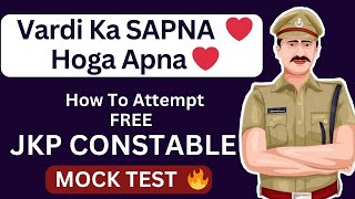 How to Attempt FREE MOCK TEST  JKP CONSTABLE  All JampK UT BASED TEST  IGCLASSES [upl. by Llednew591]