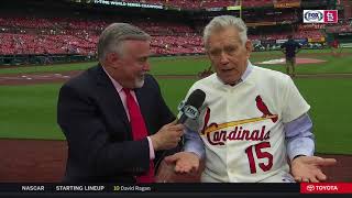 Tim McCarver on the challenge of catching Bob Gibson [upl. by Noel973]