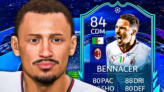 BETTER THAN TONALI 🤔 84 RTTK Bennacer Player Review  FIFA 23 Ultimate Team [upl. by Enirehtac]