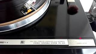 Sony PSX55 FullyAutomatic DirectDrive Turntable [upl. by Lenes502]