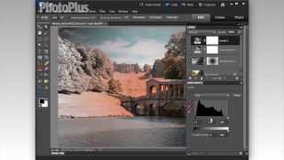 Photoshop Elements tutorial How to create an infrared effect [upl. by Llehctim]