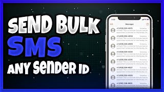 Send Bulk SMS with Custom Sender ID Worldwide SMS Marketing [upl. by Naillimxam]