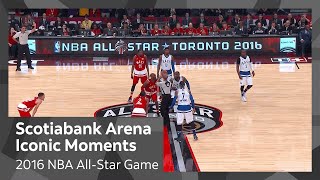 2016 NBA AllStar Game Takes Toronto 🏀  Scotiabank Arena Iconic Moments [upl. by Nitsuga]