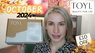 TOYL Box October 2024 Beauty Subscription Box Unboxing [upl. by Akiras179]