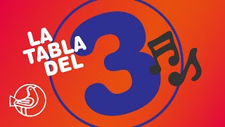 Canción de la Tabla del 3  Las Tablas de multiplicar  Canciones para crecer [upl. by Enar]