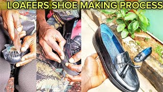 HOW TO LOAFERS SHOE MAKING [upl. by Varuag262]