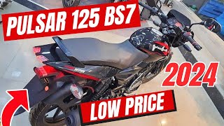 Bajaj Pulsar 125 2024 New Model Detailed Review With New Complete Price Details  Pulsar 125 Red [upl. by Dnumsed]