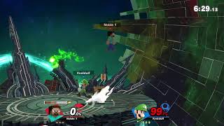 Noble vs Mattanawcook HS  Super Smash Bros [upl. by Doowyah]