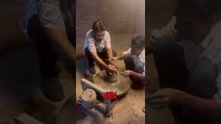 pottery making in Kota pottery art kota shorts localartist shortsfeed potterymaking [upl. by Castorina]