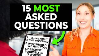 The Top 15 Job Interview Questions and How to Answer Them [upl. by Filahk]