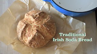 Traditional Simple Irish Soda Bread Classic Delicious and Easy A super fast bread recipe [upl. by Rehptosirhc]