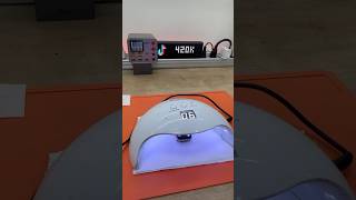 Smart watch screen glass apply with uv lamp cruve display  Batramobileaccessories01 shortvideo [upl. by Dnumyar]