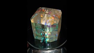 Inception Home Dichroic Chroma Resin Cube by ArtyWinn [upl. by Chapnick]