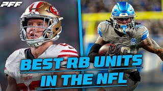 Ranking the Best RB Units in the NFL  PFF [upl. by Iphigenia921]