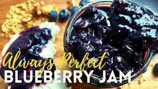 The Absolute BEST Blueberry Jam Recipe  No Pectin  Small Batch Canning [upl. by Letney]