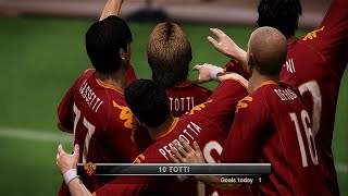 ⚽️ AS Roma v Inter Milan 31 200910  AndreaYudhaYT [upl. by Chae401]