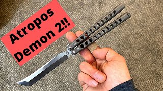 RUSSIAN balisong  Atropos Demon 2 Unboxing Zen Pins [upl. by Belding386]