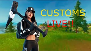 Live Fortnite Customs EU Fashion Show Hide N Seek Scrims Simon Says [upl. by Giordano146]