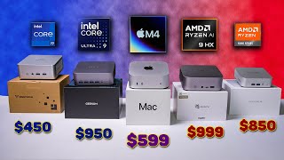 M4 Mac Mini vs Intel and AMD Flagships – Its Not Even Close [upl. by Ardnuasak]