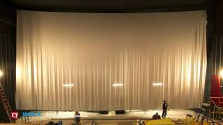 IMAX Screen Installation Timelapse at Celebration Cinema Crossroads [upl. by Necaj]