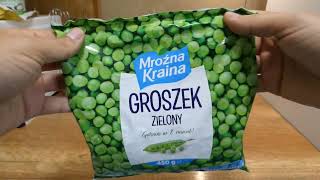 Mroźna Kraina Groszek Zielony 450g [upl. by Ellehcil]