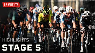 Vuelta a España 2024 Stage 5  EXTENDED HIGHLIGHTS  8212024  Cycling on NBC Sports [upl. by Sherrard202]