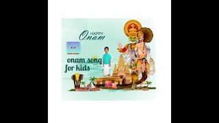 Onam song for kids  Malayalam Rhymes  Best onam songs video [upl. by Eerdua]